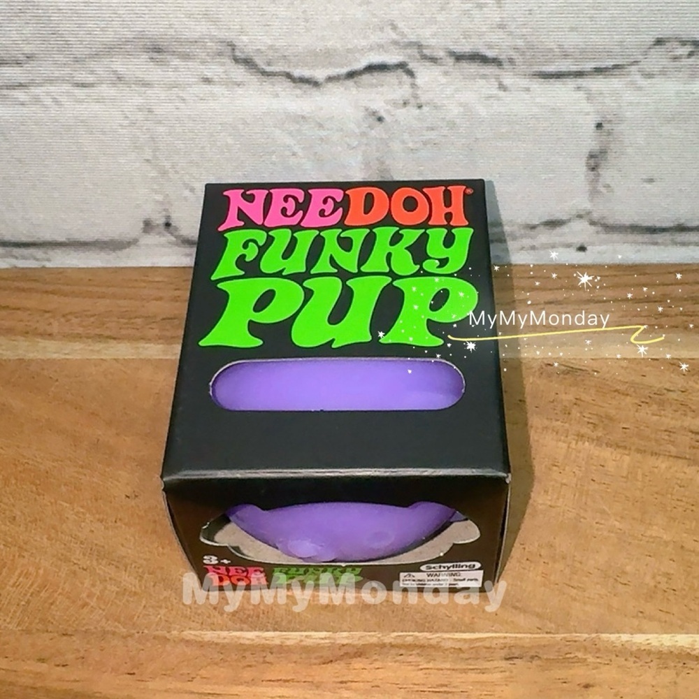 NeeDoh Funky Pup Purple - Picture 2 of 5